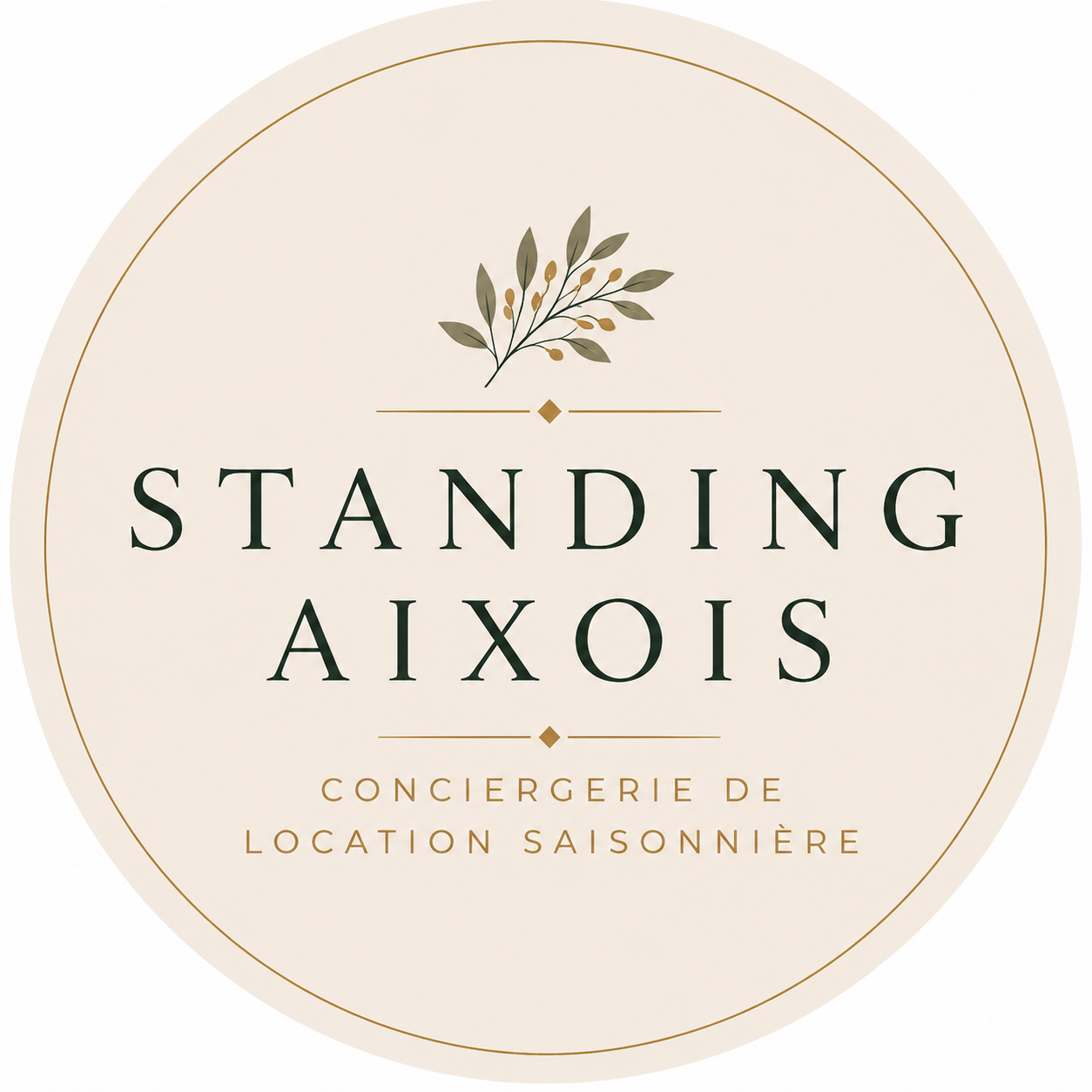 Logo Standing Aixois — Conciergerie de location saisonnière